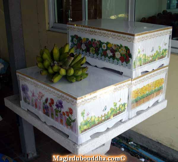 cercueils pour animaux temple thailande